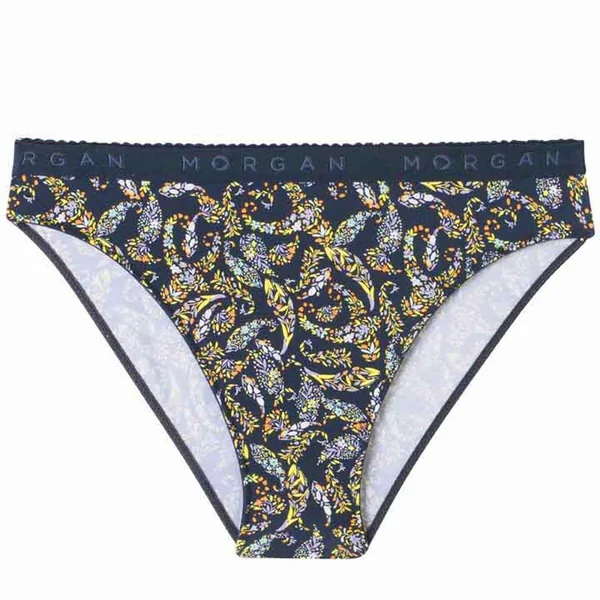 Slip bleu Gaby Morgan Lingerie