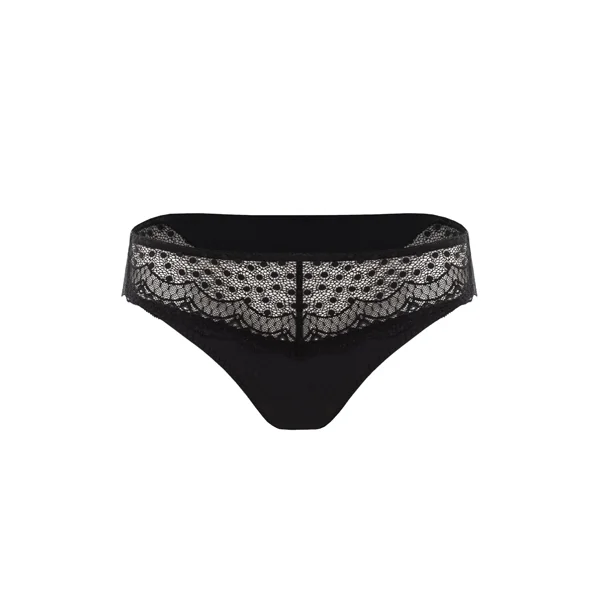 Slip brésilen léger JOSY 6732 NOIR
