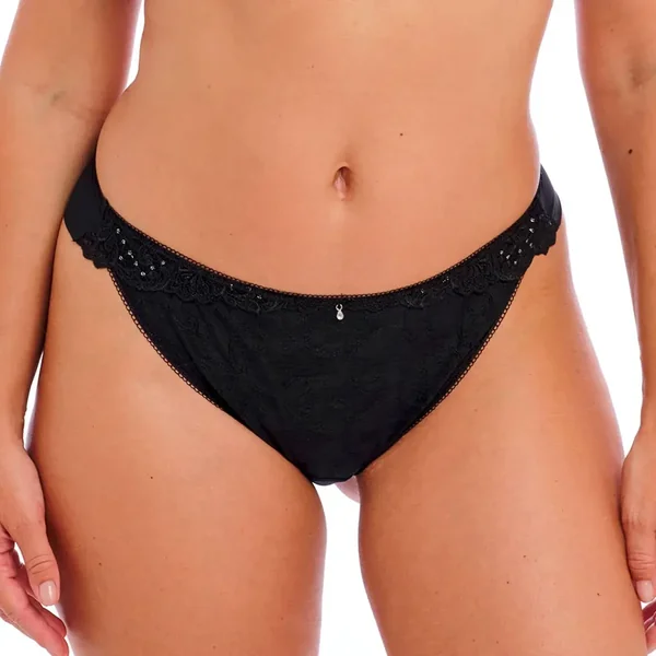 Slip Brésilien black Fantasie Portia