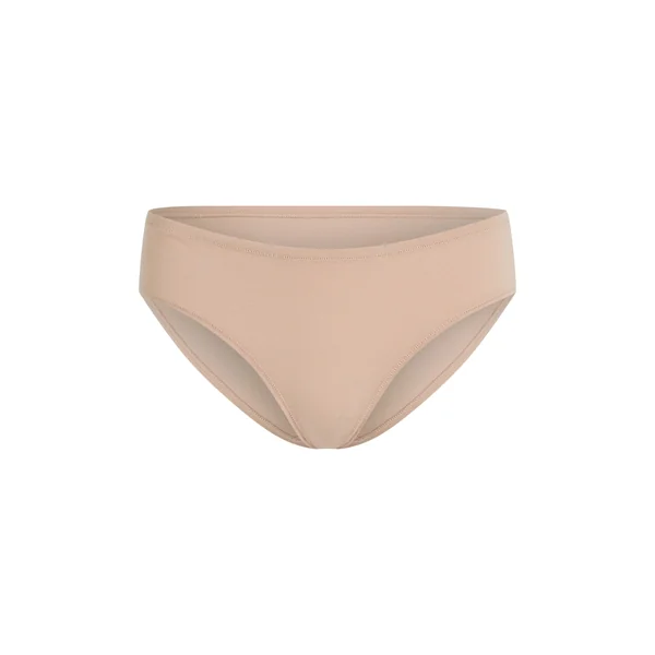 Slip Brésilien en Coton Kira - Beige