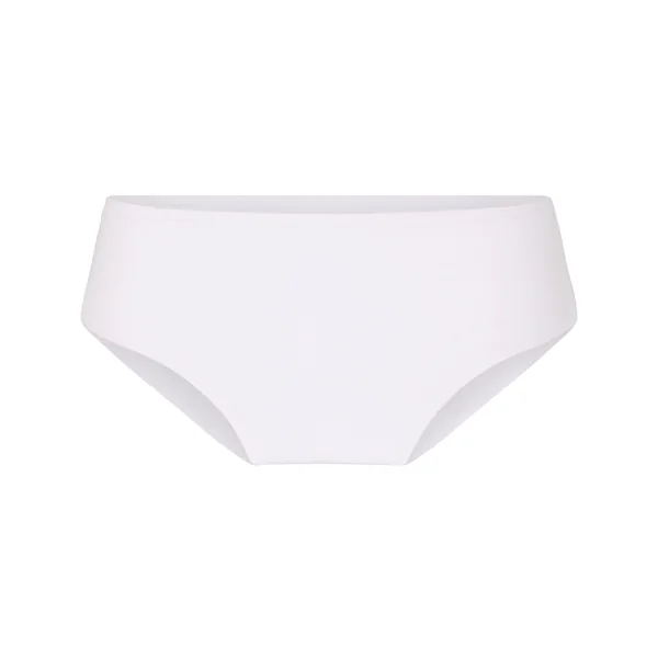 Slip Brésilien en Coton Kira - Blanc