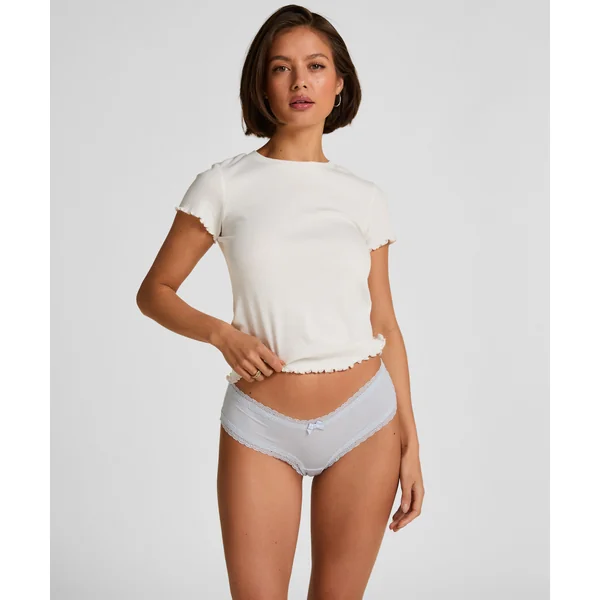 Slip brésilien en forme de V London - Bleu