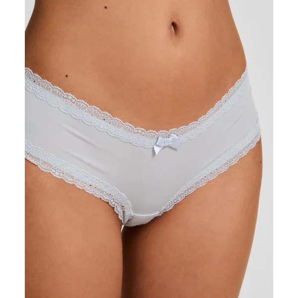 Slip brésilien en forme de V London - Bleu