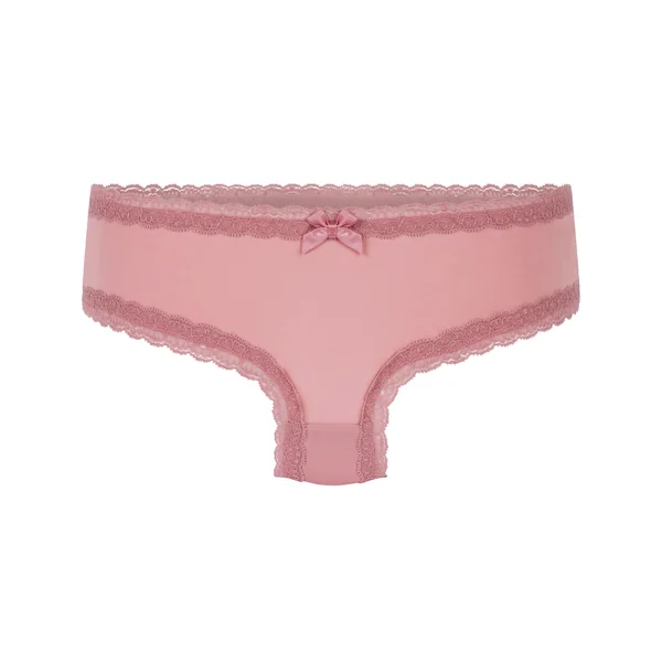 Slip brésilien en forme de V London - Rose