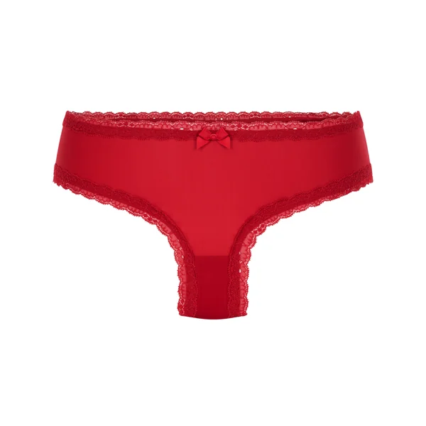 Slip brésilien en forme de V London - Rouge