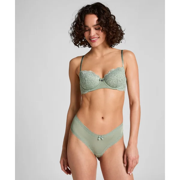 Slip brésilien en forme de V London - Vert