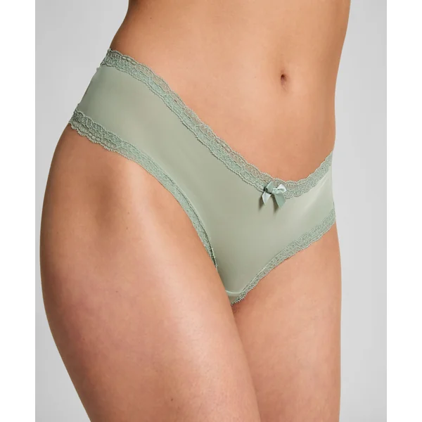 Slip brésilien en forme de V London - Vert