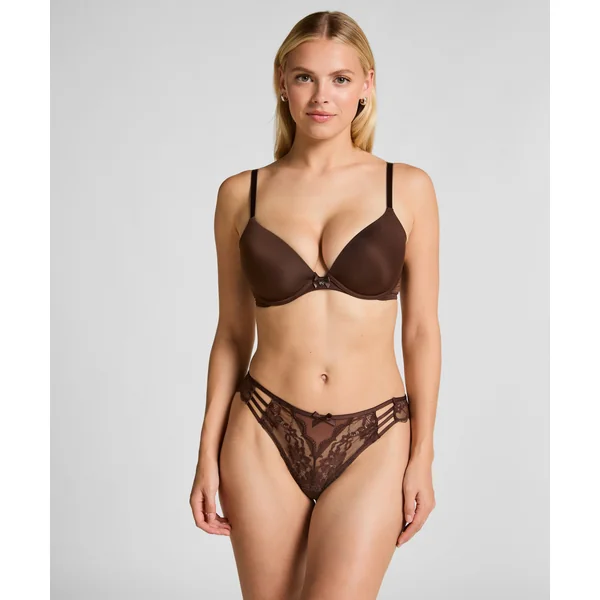 Slip brésilien Lisa - Marron