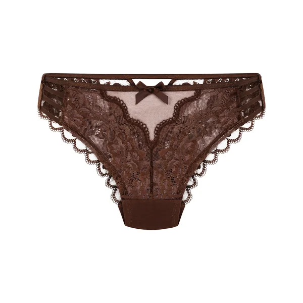 Slip brésilien Lisa - Marron