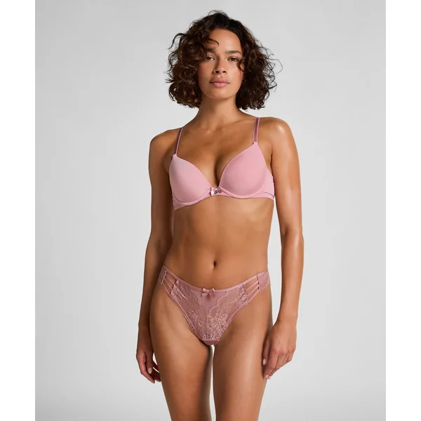 Slip brésilien Lisa - Rose