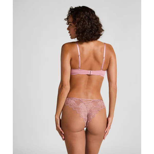 Slip brésilien Lisa - Rose
