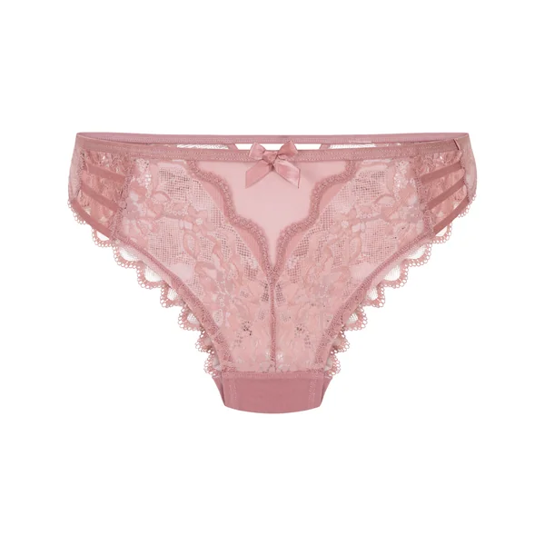 Slip brésilien Lisa - Rose