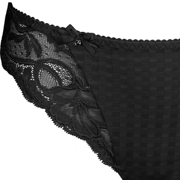 Slip brésilien noir Prima Donna Madison