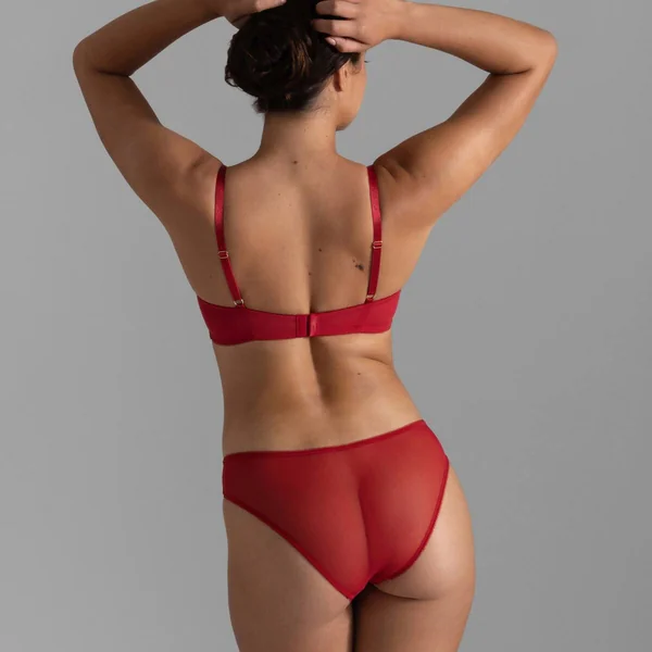 Slip brésilien rouge Dorina