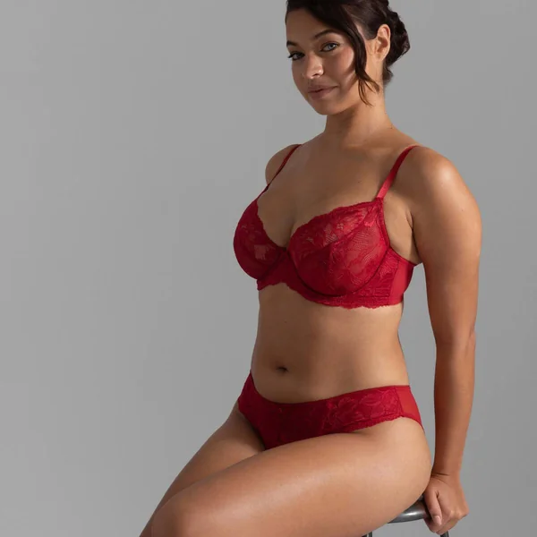 Slip brésilien rouge Dorina