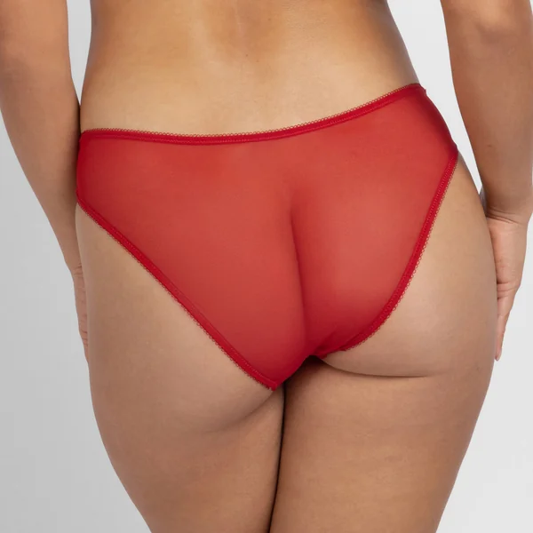 Slip brésilien rouge Dorina
