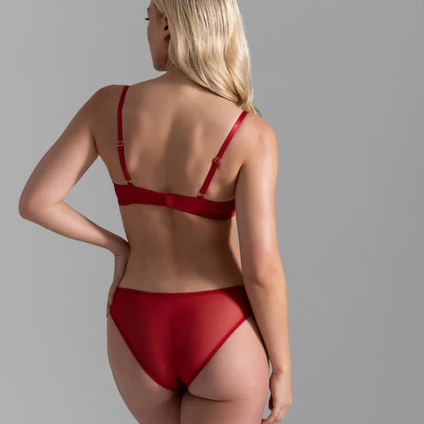 Slip brésilien rouge Dorina