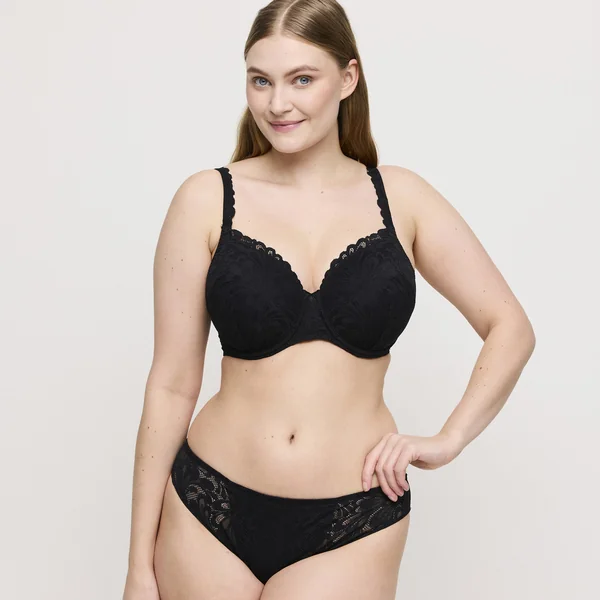 Slip brésilien Rupi noir Prima Donna