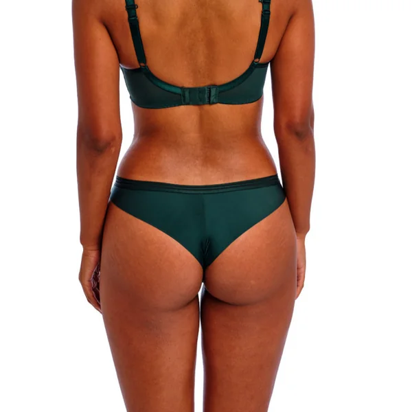 Slip Brésilien vert émeraude Freya