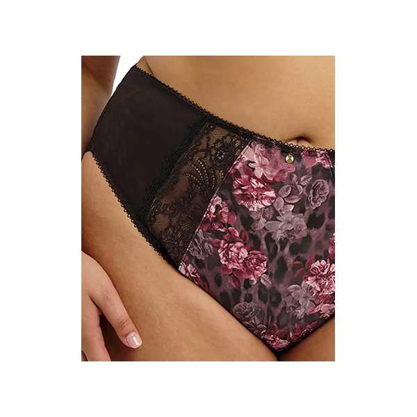 Slip cotés hauts MORGAN 4118 DARK ROMANCE