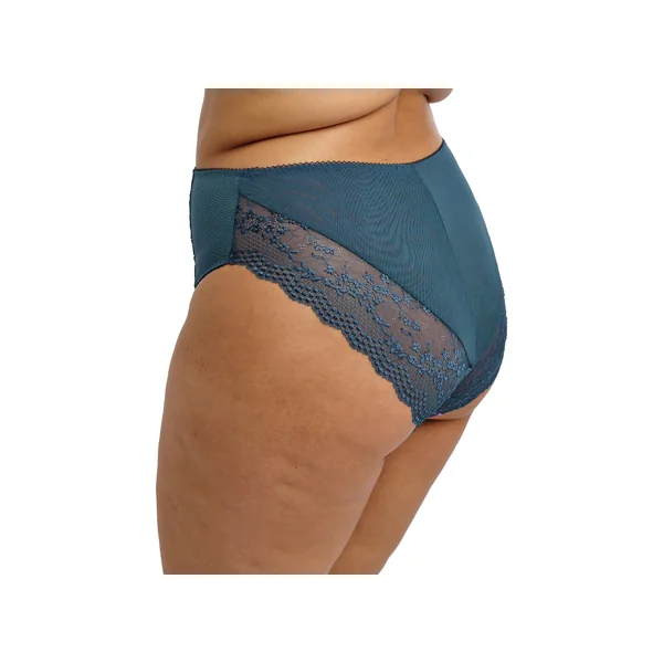 Slip côtés hauts LUCIE 4498 TEAL FLORAL