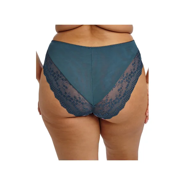 Slip côtés hauts LUCIE 4498 TEAL FLORAL