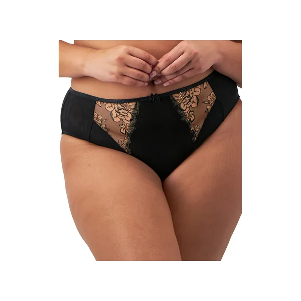 Slip côtés hauts TEAGAN 302653 BLACK/ALMOND
