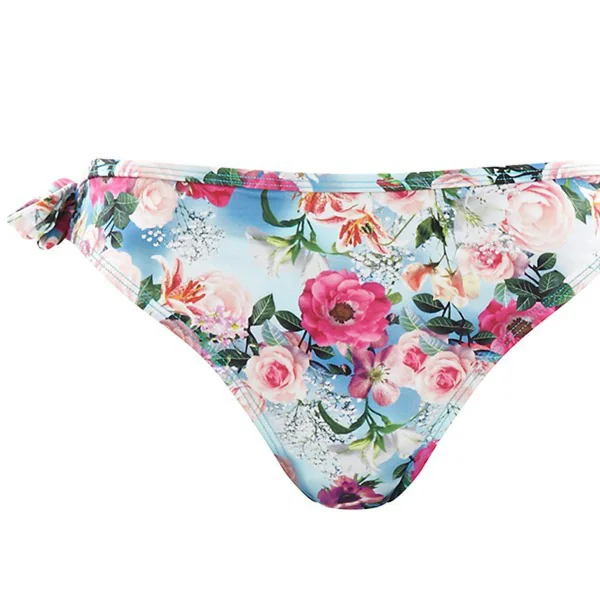Slip de bain blue floral Panache Maillot