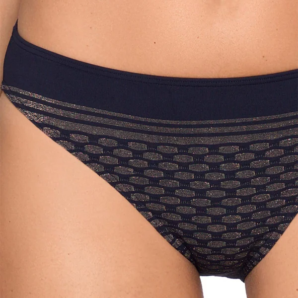 Slip de bain brésilien Prima Donna SALSA blue cruise bleu Prima Donna Maillot