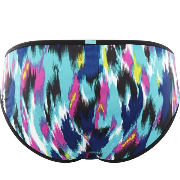 Slip de bain Cleo by Panache AVRIL abstract print bleu Cléo by Panache Maillot