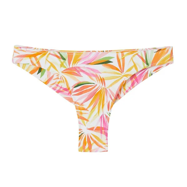 Slip de bain forme tanga blanc Bali Camille Cerf x Pomm Poire