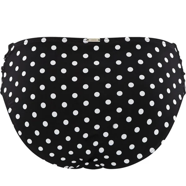 Slip de bain froncé - Noir Panache Maillot Anya