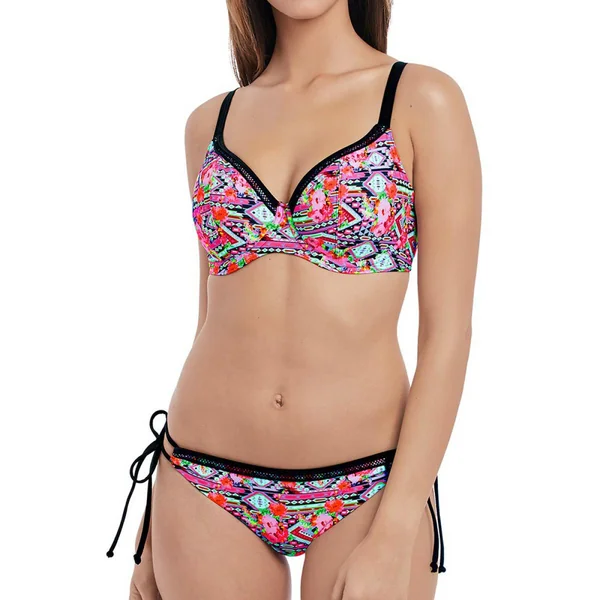 Slip de bain italien noué Rose Freya Maillots