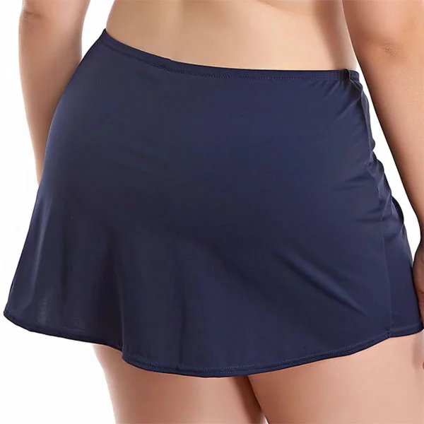 Slip de bain jupette twistée - Bleu Nuit Elomi Bain