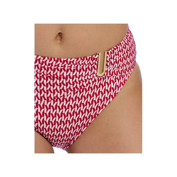 Slip de bain mi couvrant KOH LIPE 504672 RADIANT RED