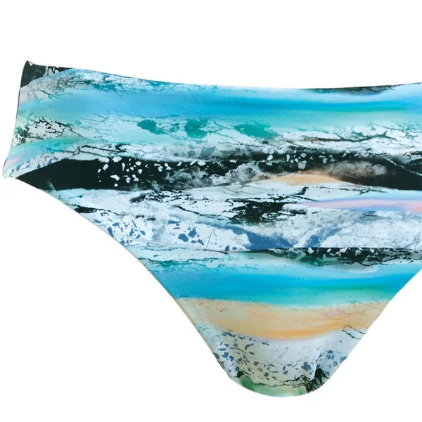 Slip de bain mi-couvrant - Bleu KIRUNA Fantasie Bain