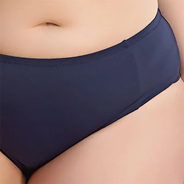 Slip de bain mi-couvrant - Bleu Nuit Elomi Bain
