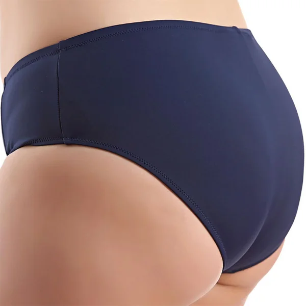 Slip de bain mi-couvrant - Bleu Nuit Elomi Bain