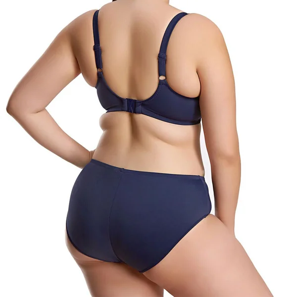 Slip de bain mi-couvrant - Bleu Nuit Elomi Bain