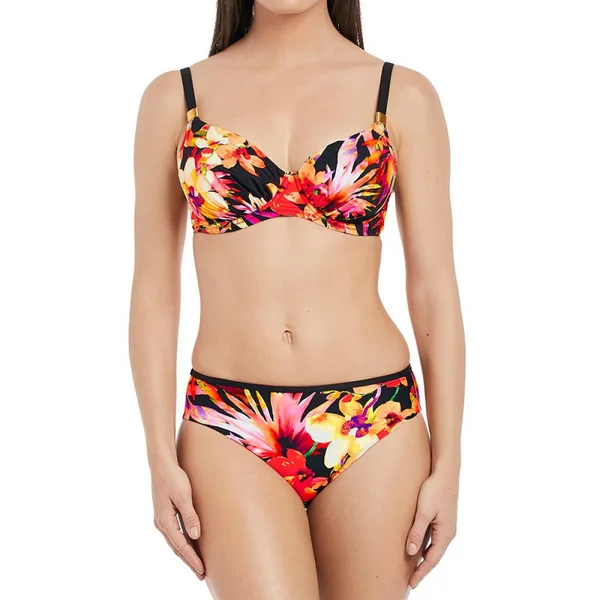 Slip de bain mi-couvrant Imprimé - Multicolore KO PHI PHI Fantasie Bain
