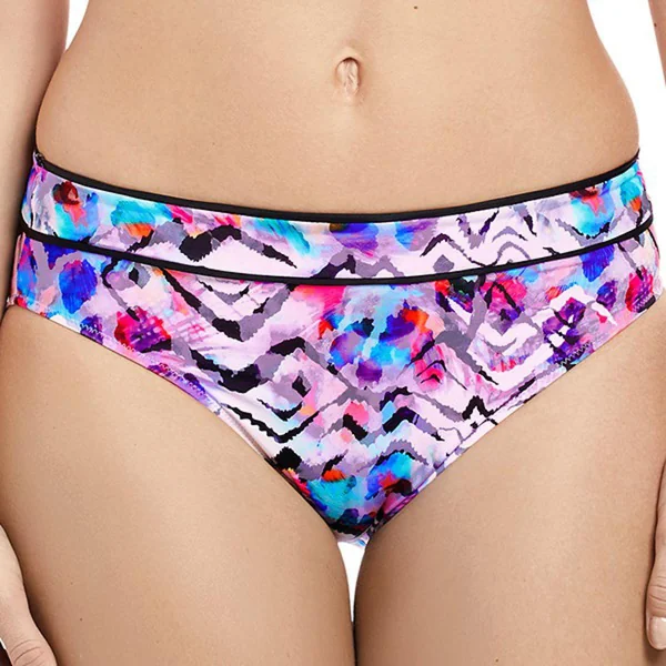 Slip de bain mi-couvrant Imprimé - Multicolore MALUNDI Fantasie Bain