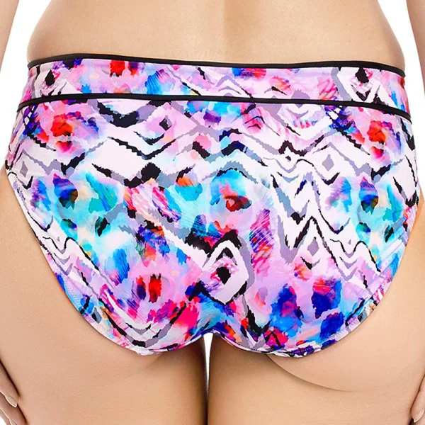 Slip de bain mi-couvrant Imprimé - Multicolore MALUNDI Fantasie Bain