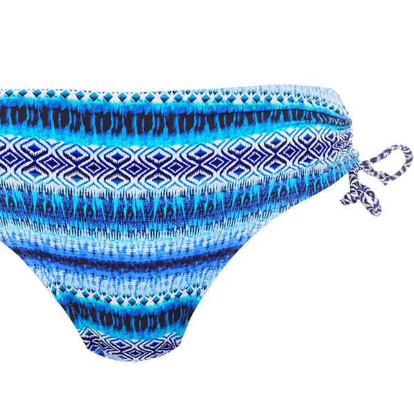 Slip de bain mi-couvrant jambes réglables Imprimé - Bleu Fantasie Bain