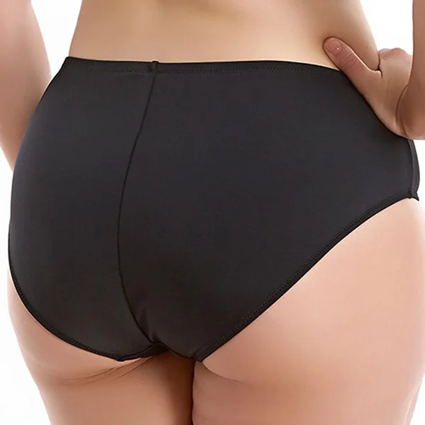 Slip de bain mi-couvrant - Noir ESSENTIALS Elomi Bain