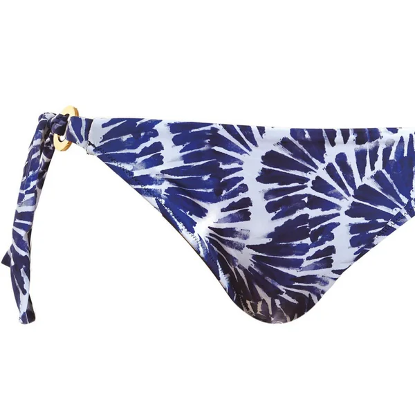 Slip de bain noué imprimé - Bleu Nuit Fantasie Bain