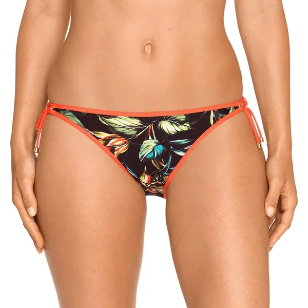 Slip de bain noué taille basse Prima Donna BILOBA exotic night Prima Donna Maillot