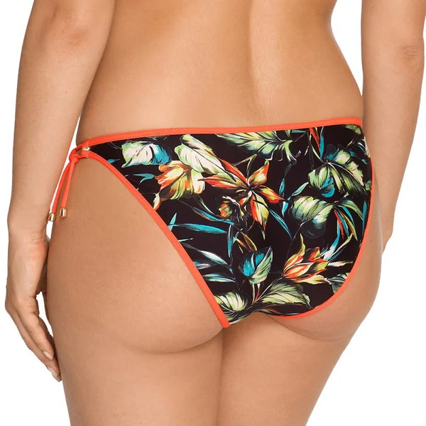 Slip de bain noué taille basse Prima Donna BILOBA exotic night Prima Donna Maillot