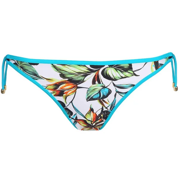 Slip de bain noué taille basse Prima Donna BILOBA tropical garden Prima Donna Maillot