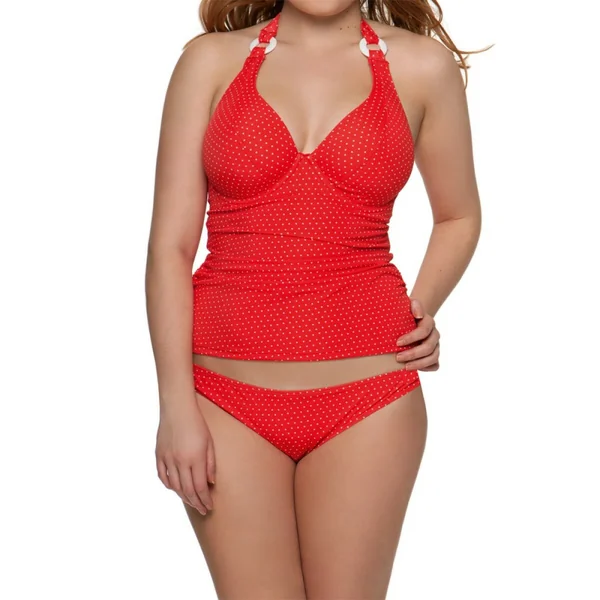Slip de bain - Rouge Curvy Kate Maillot