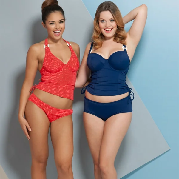 Slip de bain - Rouge Curvy Kate Maillot